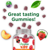 Complemento B Kids Lifeable - Gominolas Sabor Natural, 90 Uds.