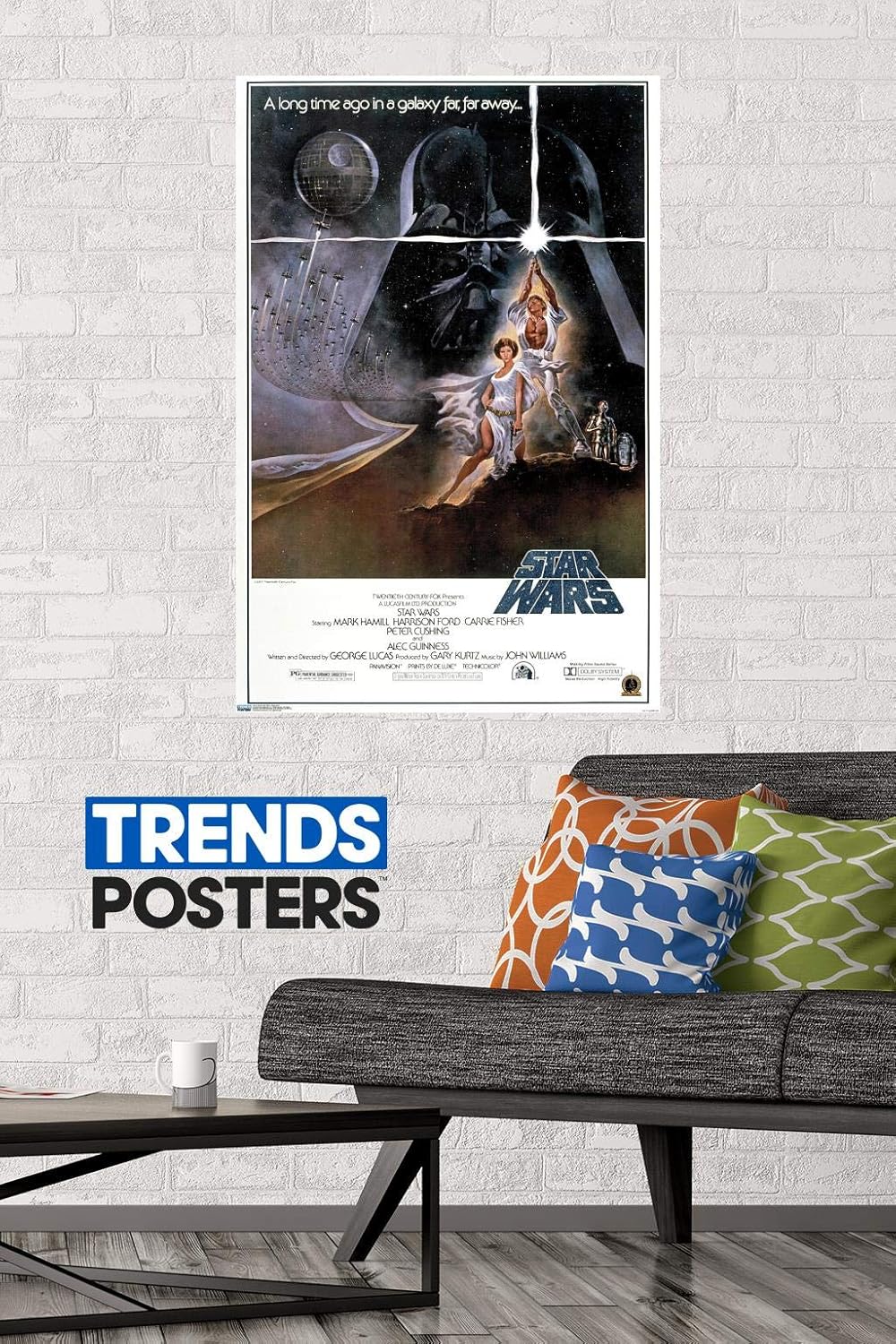 Póster de pared Star Wars: A New Hope-Original 24x36 pulgada