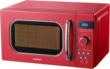 Microondas Retro COMFEE', 0.7 Cu Ft, 700W, 9 Menús, AM720C2RA-R