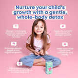 JoySpring DetoxZee gotas para niños, limpieza natural con zeolita y cilantro