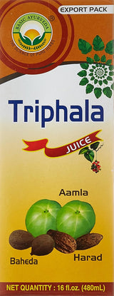 Suplemento Ayurveda Jugo de Triphala, Amla, Bibhitaki