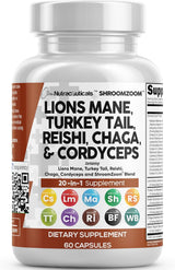 Suplemento de Hongos 20 en 1 Clean Nutraceuticals - Pack