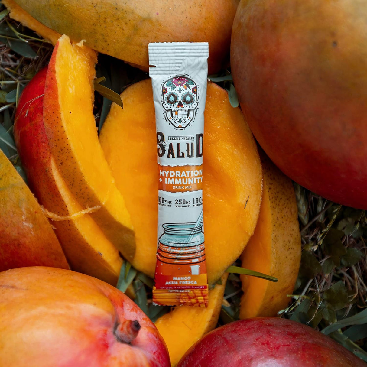 Salud Pack de Hidratación + Inmunidad Polvo, Mango, 15 Servs