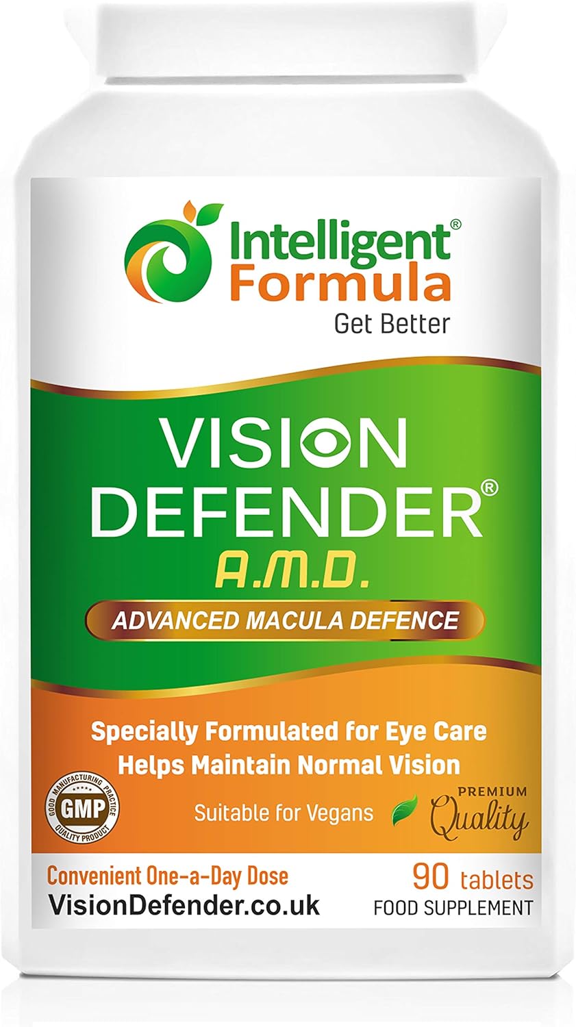 Suplemento AREDS2 VISION DEFENDER AMD luteína zeaxantina 90u