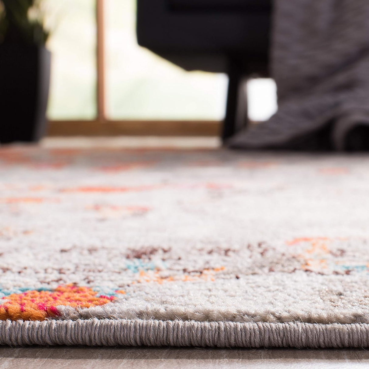 Alfombra SAFAVIEH Madison, diseño boho, fácil cuidado, MAD425H