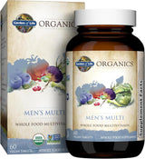 Multivitamínico Orgánico Vegano para Hombres, Garden of Life, 60 Tabs