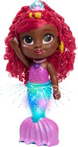 Muñeca Ariel Luz y Sonido, Just Play, 11.5 pulgadas, 5 Piezas