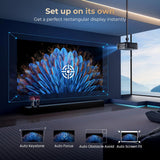 Proyector Alvar 4K con WiFi, Bluetooth, 1080P, HDR10+, 30W