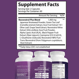 Suplemento Complejo avanzado de resveratrol con CoQ10 120 un
