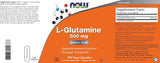 L-Glutamina 500mg Veg Caps (2x300) No GMO Vegan