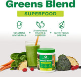 Polvo de vegetales con espirulina, prebióticos y probióticos