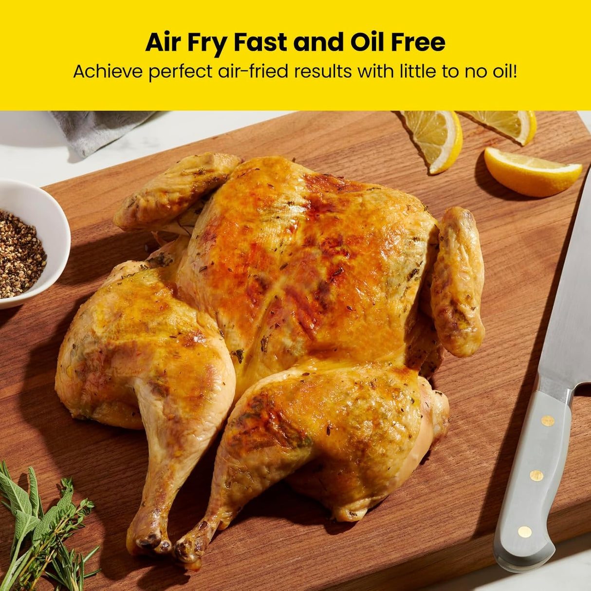 Freidora de aire Chefman 5 Qt,Control digital, Apagado automático