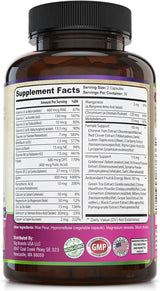 Suplemento Multivitamínico Femenino, Energía y Belleza, 60 Cápsulas