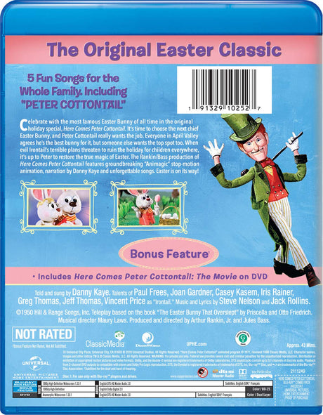 Here Comes Peter Cottontail [Blu-ray]