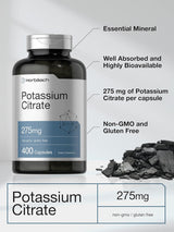 Suplementos Alimenticios de citrato de potasio