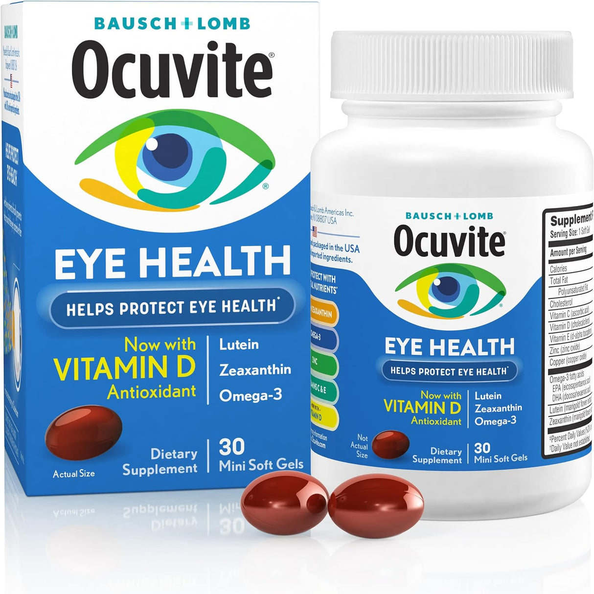 Suplemento  Ocuvite  30 cápsulas