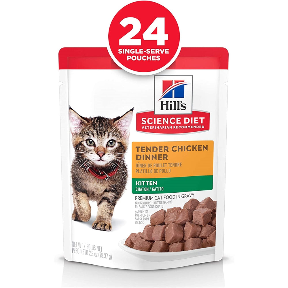 Alimento Comida húmeda para gatos receta de pollo