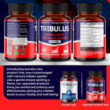 Suplemento Tribulus Terrestris 98%  Ashwagandha 17,000 mg