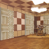 Difusor Acústico BXI 24x24x2.8 Panel de Tratamiento 1D