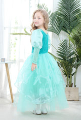 Disfraces de Vestido de princesa  talla 5 a 6 años agua