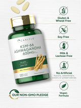 Carlyle KSM-66 Ashwagandha 600mg 120 Caplets