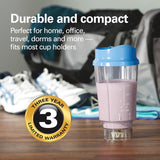 Licuadora portátil Hamilton Beach, 14 oz, acero inoxidable, 51172