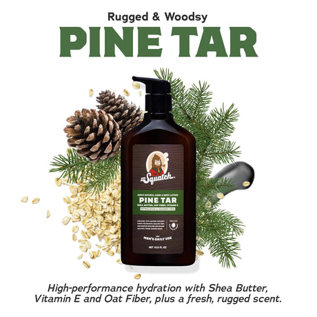 Loción natural para hombre no grasa Dr. Squatch de pino