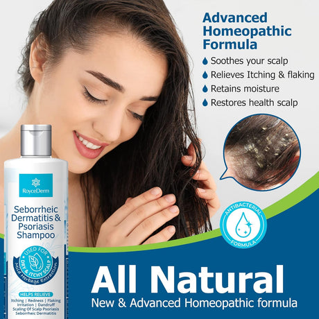 Roycederm Champú para la psoriasis para dermatitis