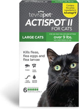 Tratamiento contra pulgas para gatos grandes de 9 libras