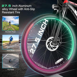Bicicleta Eléctrica Vivi 27.5 500W 21 Velocidades, Modelo E-MTB