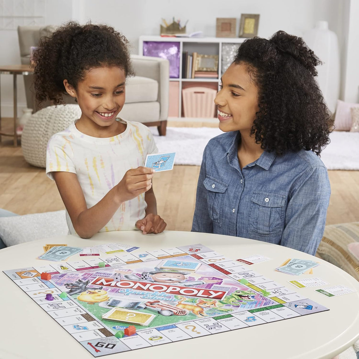 Monopoly Sparkle Edition, Hasbro Gaming, Tokens Brillantes, Exclusivo