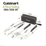 Set de Utensilios de Parrilla Cuisinart CGS-1000, 4 Piezas