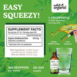 Suplemento Goldenseal Tincture Extracto líquido orgánico 4oz