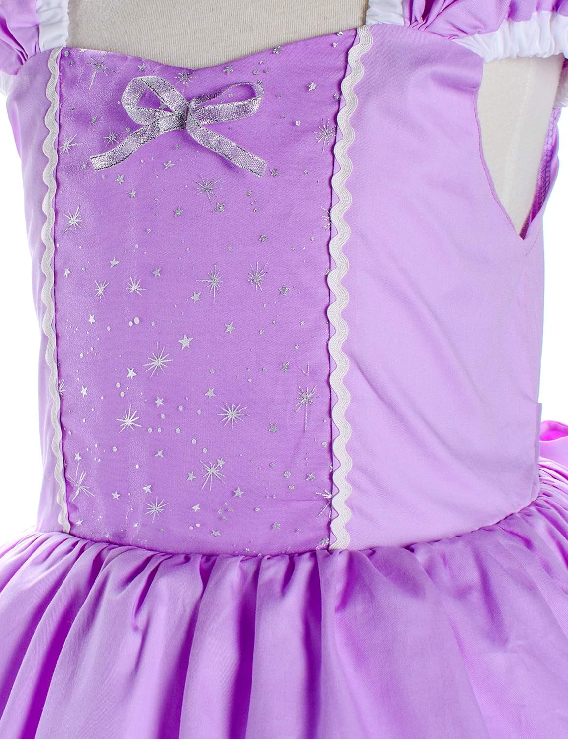 Disfraz de princesa para niña violeta de 3 a 4 años
