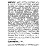 Batido rico en proteínas Dark Chocolate Royale, sin gluten, apto para ceto