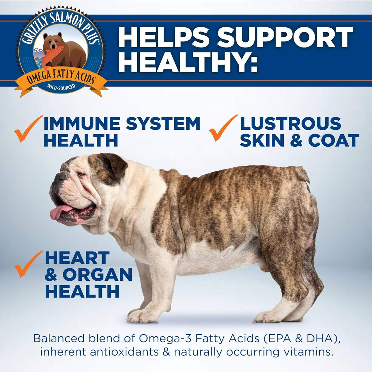 Suplemento alimenticio para animales Omega 3 ácidos grasos