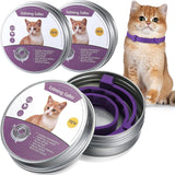 Collar calmante ajustable para gatos Qualirey 3 unidades