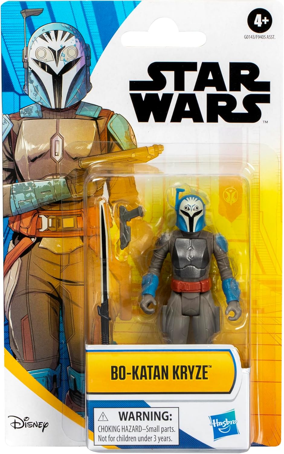 Figurita Bo-Katan Kryze Star Wars, 4, 2 Accesorios, Epic Hero