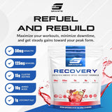 Granite Nutrition Recovery Bebida Intra-Workout EAAs, Dextrin, Sensoril (30)