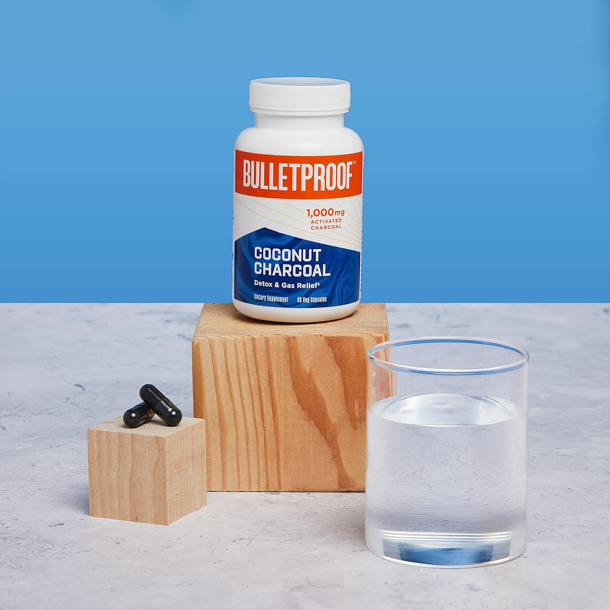 Suplementos Alimenticios Carbón activado 90 cápsulas