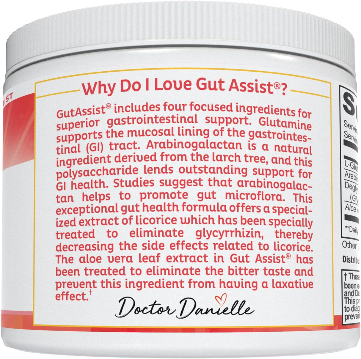 Suplemento en polvo para intestino permeable - Doctor Danielle