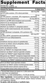 Multivitamina Diaria Hombre Nordic Naturals - 20 Nutrientes