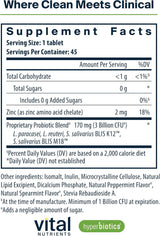 Pro Dental Probióticos Vital Nutrients BLIS K12 M18 45Tabletas