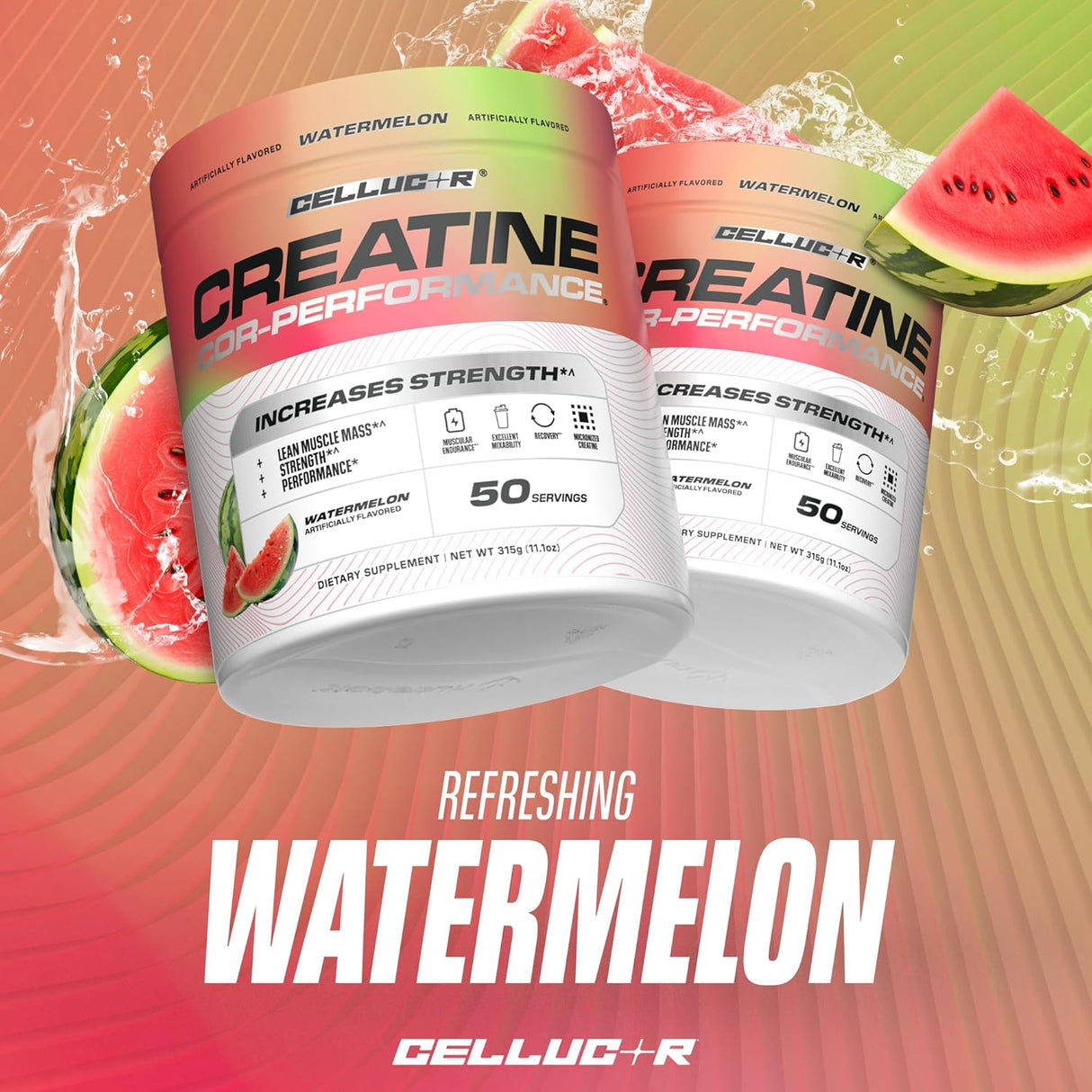 Creatina Cellucor en Polvo, Aumenta Fuerza y Resistencia, 50S