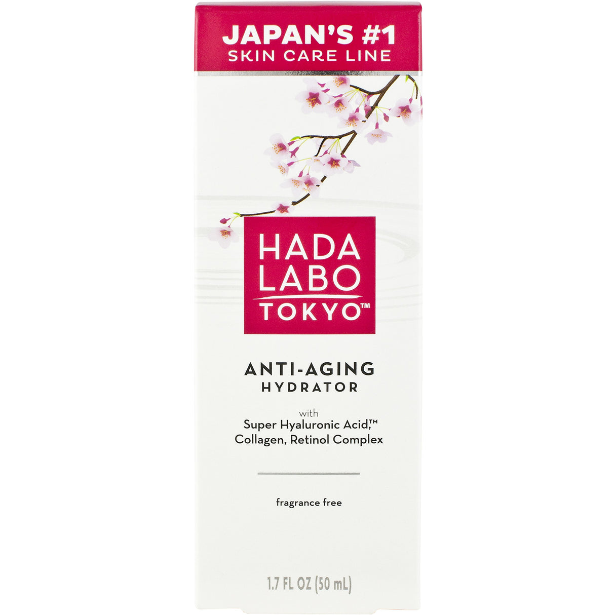 Hidratante antienvejecimiento Hada Labo Tokyo 1.7 Fl.