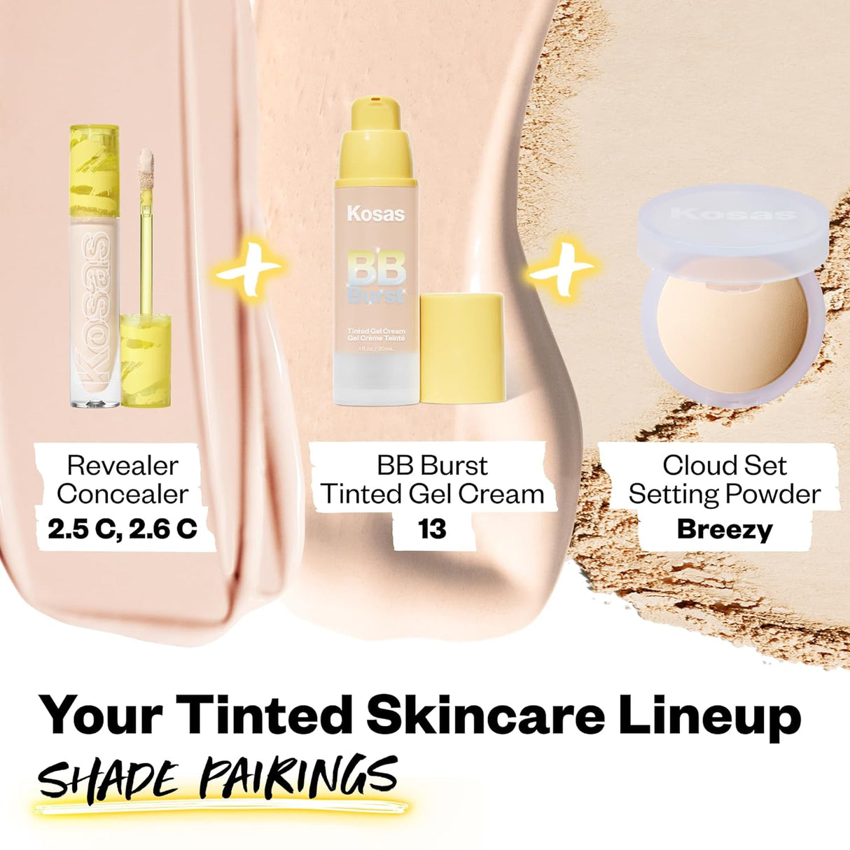 Crema de Gel Facial Tintada con Apoyo al Colágeno Saludable