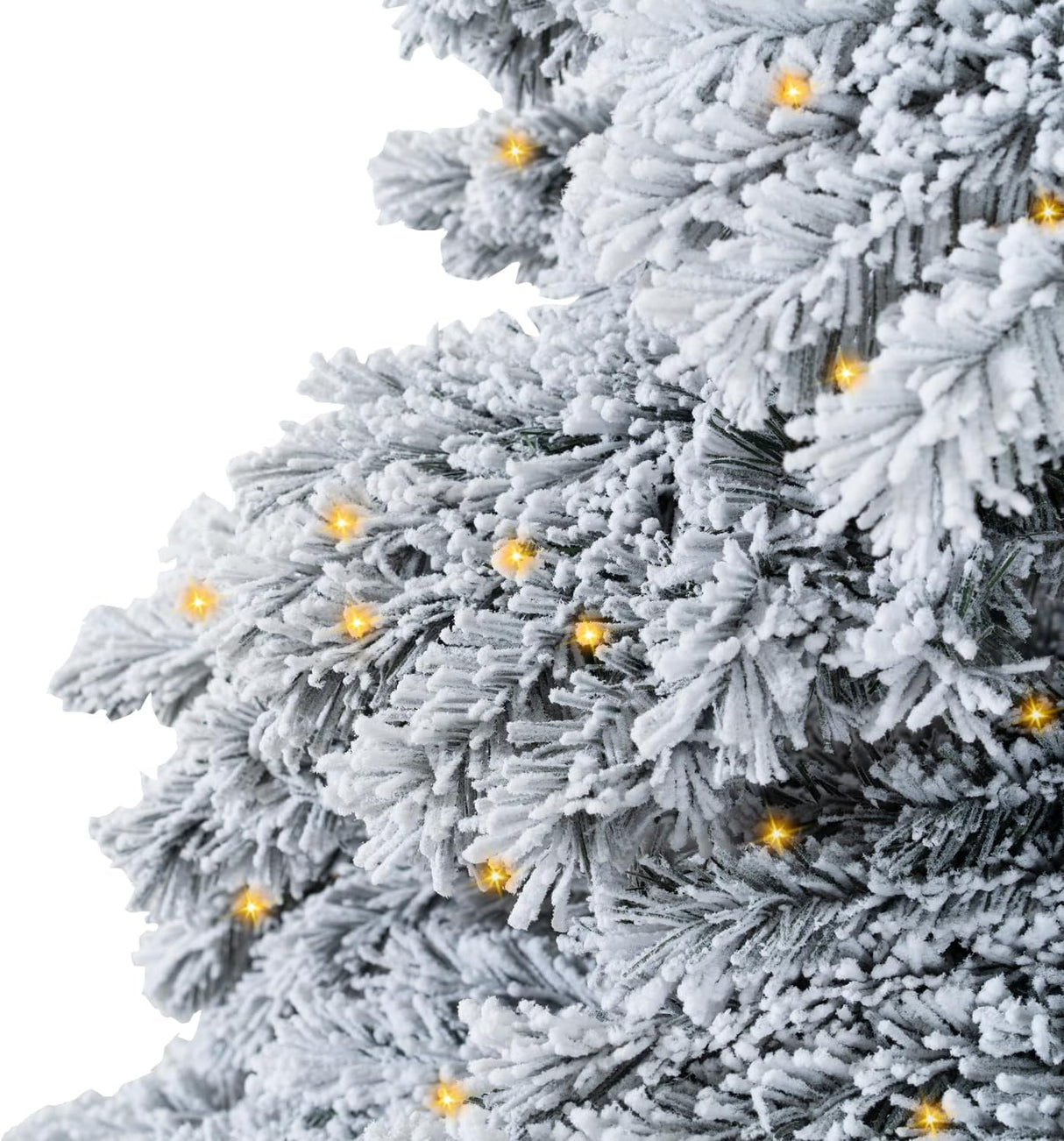 Árbol de Navidad Artificial Naomi Home 6.5ft con Luces 892 Ramas