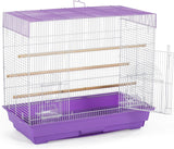 Jaula de vuelo Lila y Blanco Prevue Pet Products SP1804-3