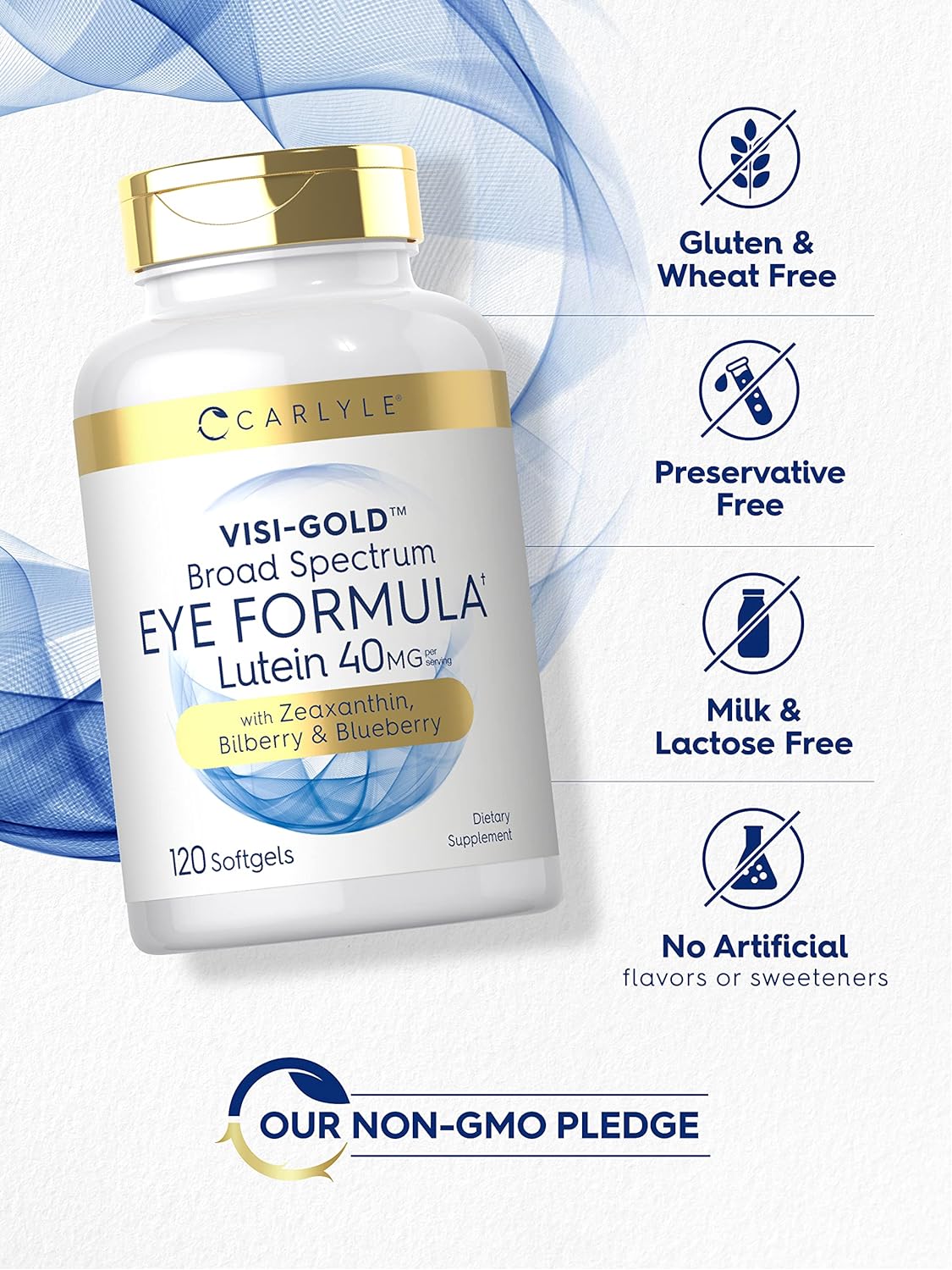 Carlyle Suplemento para la salud ocular 120 cápsulas blandas