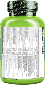 Multivitamínico Natural NATURELO para Mujeres - 120 Cápsulas